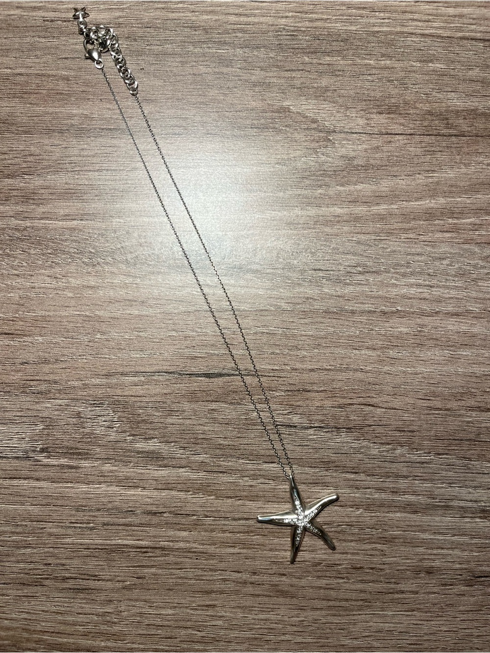 Brighton Silver Starfish Necklace